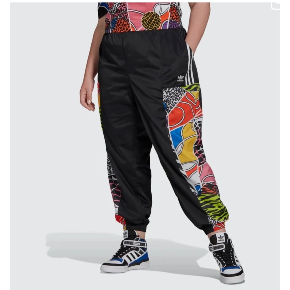 ADIDAS RICH MNISI PLUS SIZE TRACK PANTS